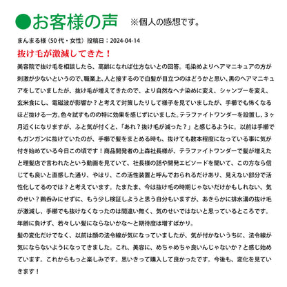 テラファイトワンダー【製造元】（ゼロ磁場発生装置）