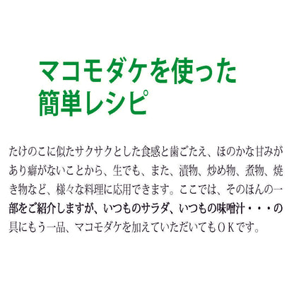 聖地神河のマコモダケ
